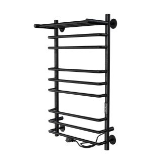 Полотенцесушитель электрический Indigo Brace Lux 70x40 см чёрный муар